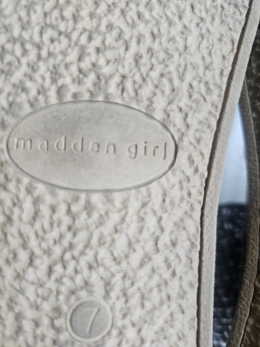 Madden Girl plush faux